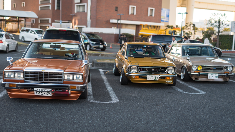 Some classic examples of shakotan cars
